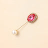 #16-Oval Rose Red
