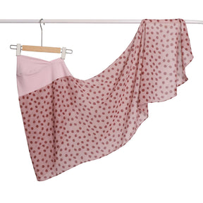 MLB5  Printed Plaid Heart Polka Dot Crystal Ramie Hijab