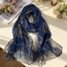 16 - Chain & Leopard - Navy Blue
