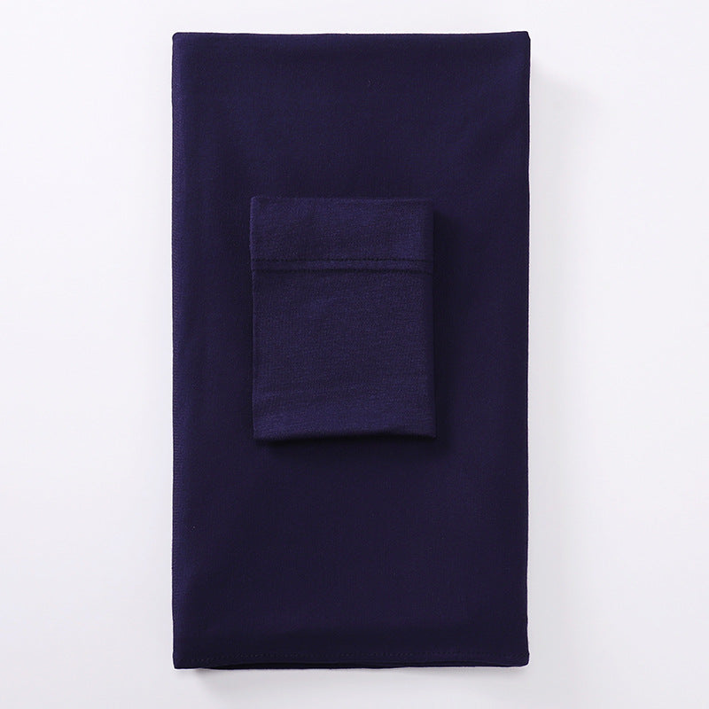 MSL284 set tudung instant cotton plain cotton bawah cap