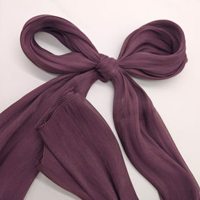 JS005  Island Satin Crepe Long Scarf