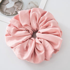 WJA299  Large size ladies' big head bouquet chiffon large intestine circle hairband