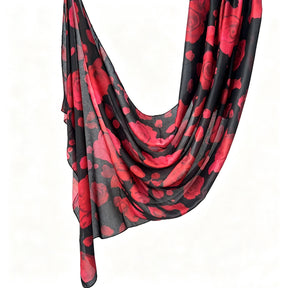 JB030 Printed Double-Sided Polyester Cotton Hijab