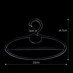 Perchero para bufandas n.° 5508 de 13 cm, para tienda de ropa, perchero de plástico grueso para almacenamiento de bufandas, toallas y ropa