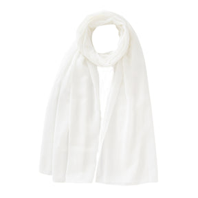 WJA293  Plain Pearl Chiffon Hijab