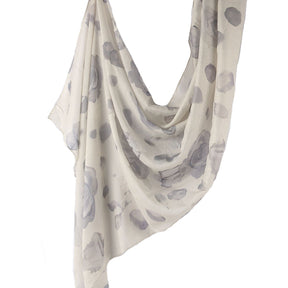 WJ001  Printed Tie-Dye Polyester Long Hijab