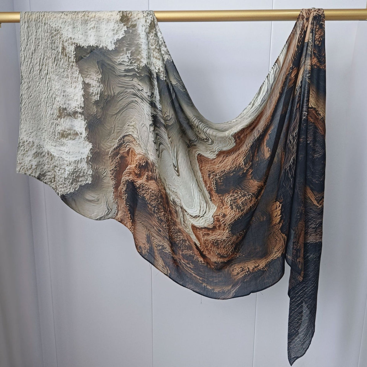 Printed Double-Sided Modal Hijab Modal? - Color Option