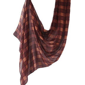 WJ001  Printed Tie-Dye Polyester Long Hijab