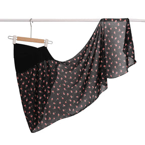 MLB5  Printed Plaid Heart Polka Dot Crystal Ramie Hijab
