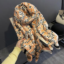 10108 50colors high quality printed winter scarf shawl
