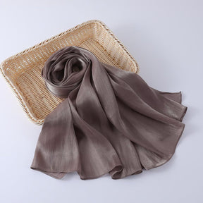G690  Bright silk fabric breathable cool hijab