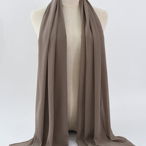 G50 132 warna Tudung chiffon mutiara