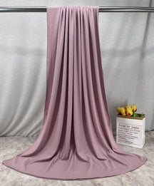 HY017  Plain Bamboo Fiber Ribbed Jersey Hijab