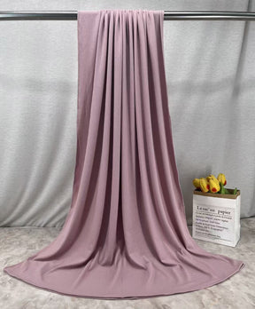 HY017  Plain Bamboo Fiber Ribbed Jersey Hijab