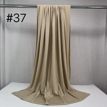 HY011 Plain Liquid Jersey Hijab