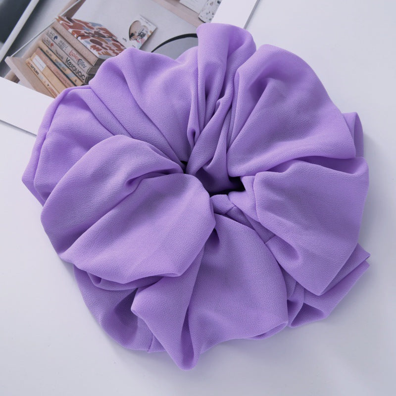 WJA31  Women's chiffon large intestine ring hair tie