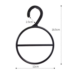 Perchero para bufandas n.° 5508 de 13 cm, para tienda de ropa, perchero de plástico grueso para almacenamiento de bufandas, toallas y ropa