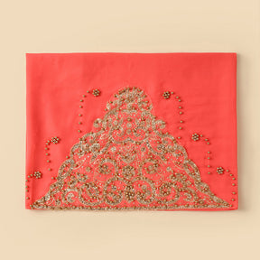A091  Chiffon beaded hijab(MOQ: 3 pieces）