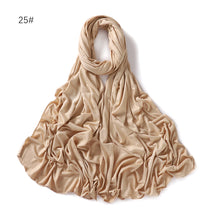 YZ101  Small-Size Plain Mercerized Cotton Jersey Hijab