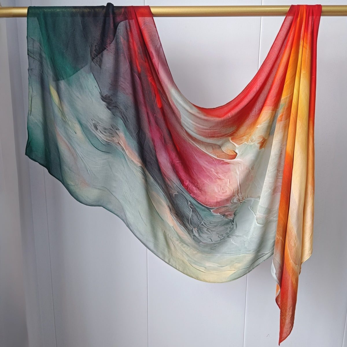 Printed Double-Sided Modal Hijab Modal? - Color Option