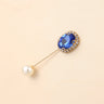 #18-Oval Royal Blue