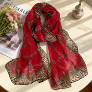 18 - Chain & Leopard - Classic Red