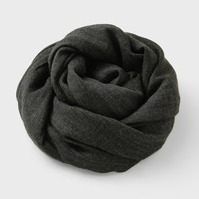 MM02 Women's solid color cotton and linen scarf