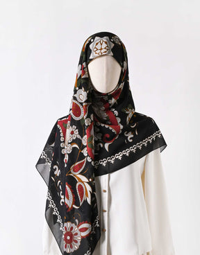 130 crystal chiffon 01  130*130cm Chiffon Scarf Silk Printed Sunscreen Scarf