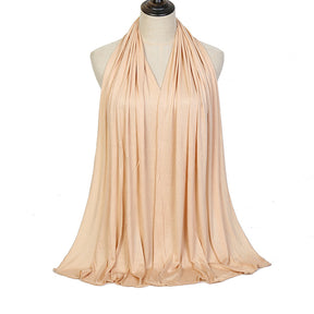 YW125  Modal solid color long scarf