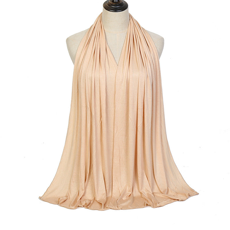 YW125  Modal solid color long scarf