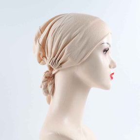 G299 Stretch Mercerized Cotton Lined Cap with Adjustable Strap - MOQ:10