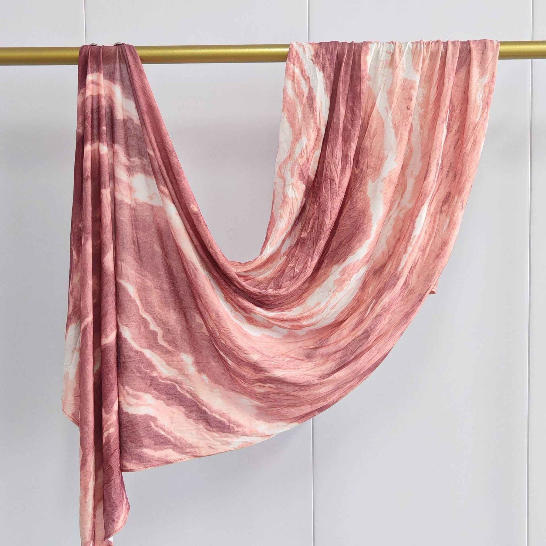 JB021  Printed Mercerized Cotton Jersey Hijab