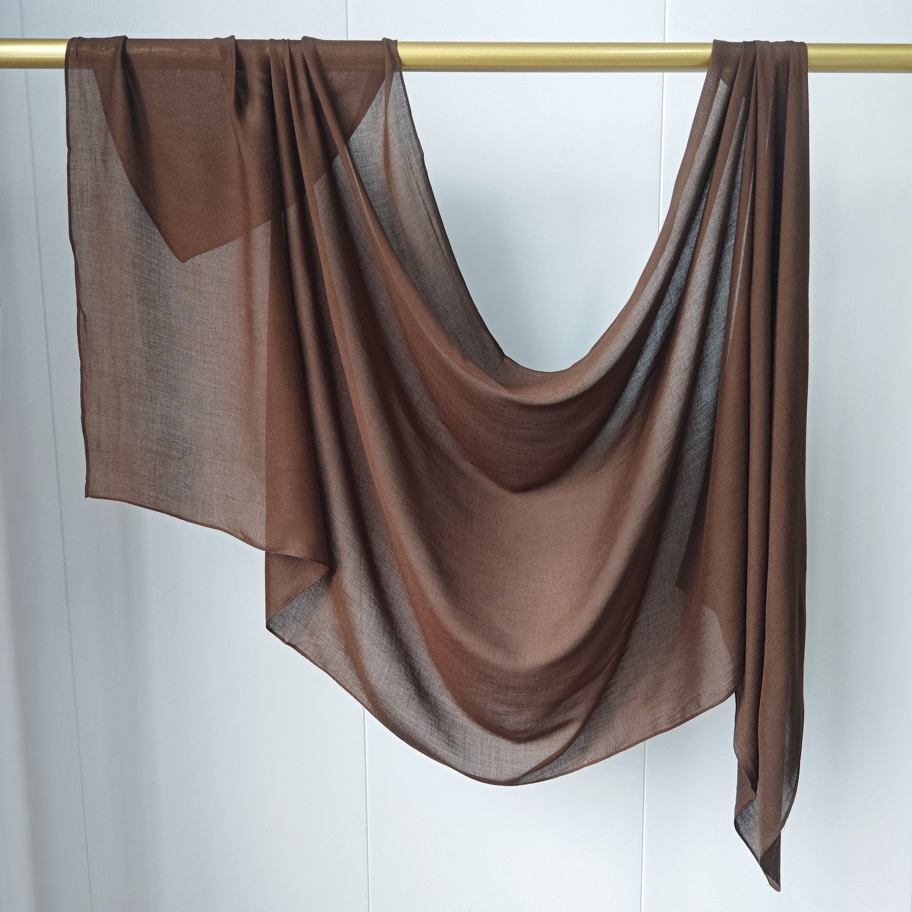 JBWJ002  30S Modal Breathable Plain Single Stitch Hijab