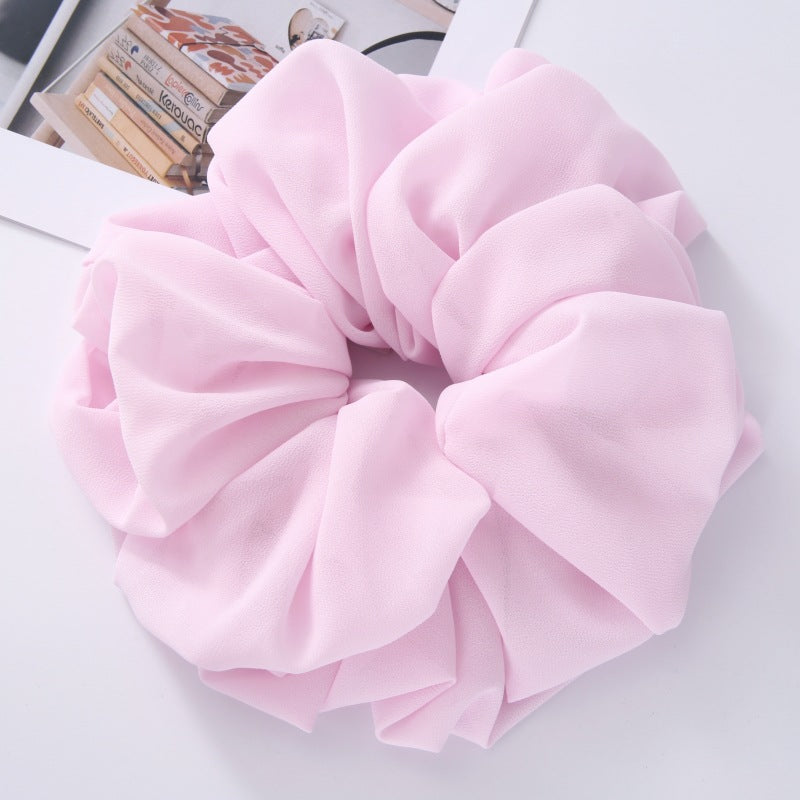 WJA31  Women's chiffon large intestine ring hair tie
