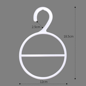 Perchero para bufandas n.° 5508 de 13 cm, para tienda de ropa, perchero de plástico grueso para almacenamiento de bufandas, toallas y ropa