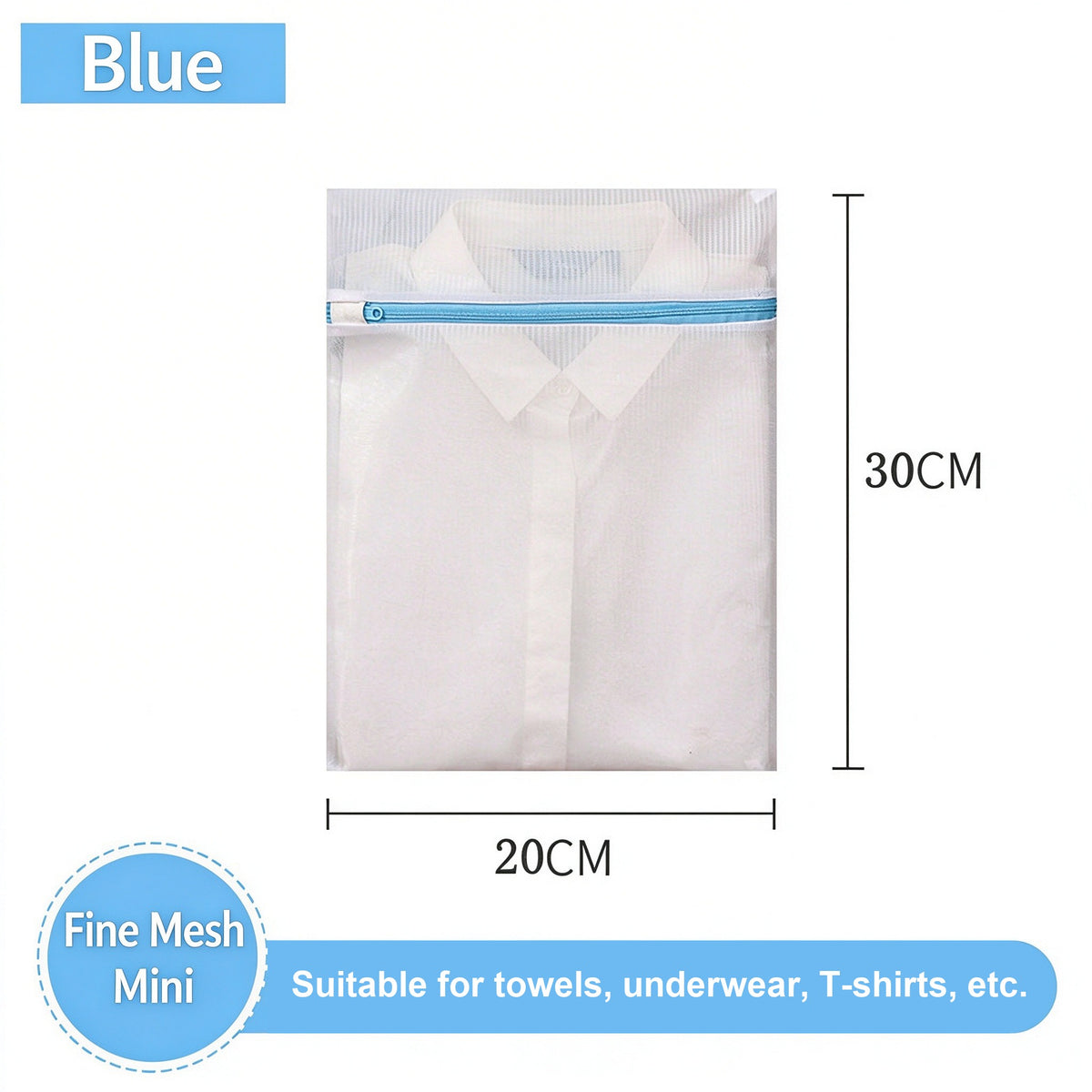 Thickened Chunky Fine Laundry Polyester Mesh Bag - Color Option
