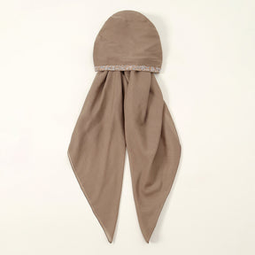 RS009  Rhinestone Bucket Hat Scarf