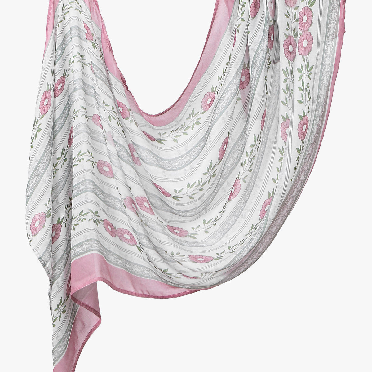 YW560  Fashionable Printed Viscose Minimalist Hijab