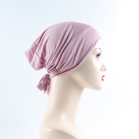G299 Stretch Mercerized Cotton Lined Cap with Adjustable Strap - MOQ:10