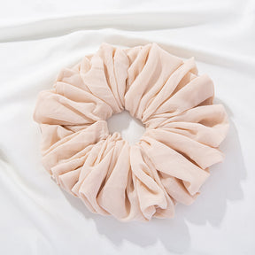 WJA299  Large size ladies' big head bouquet chiffon large intestine circle hairband