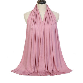 YW125  Modal solid color long scarf