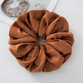 WJA299  Large size ladies' big head bouquet chiffon large intestine circle hairband