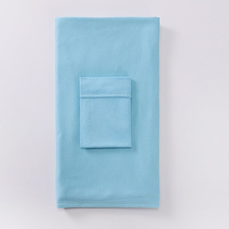 MSL284 set tudung instant cotton plain cotton bawah cap