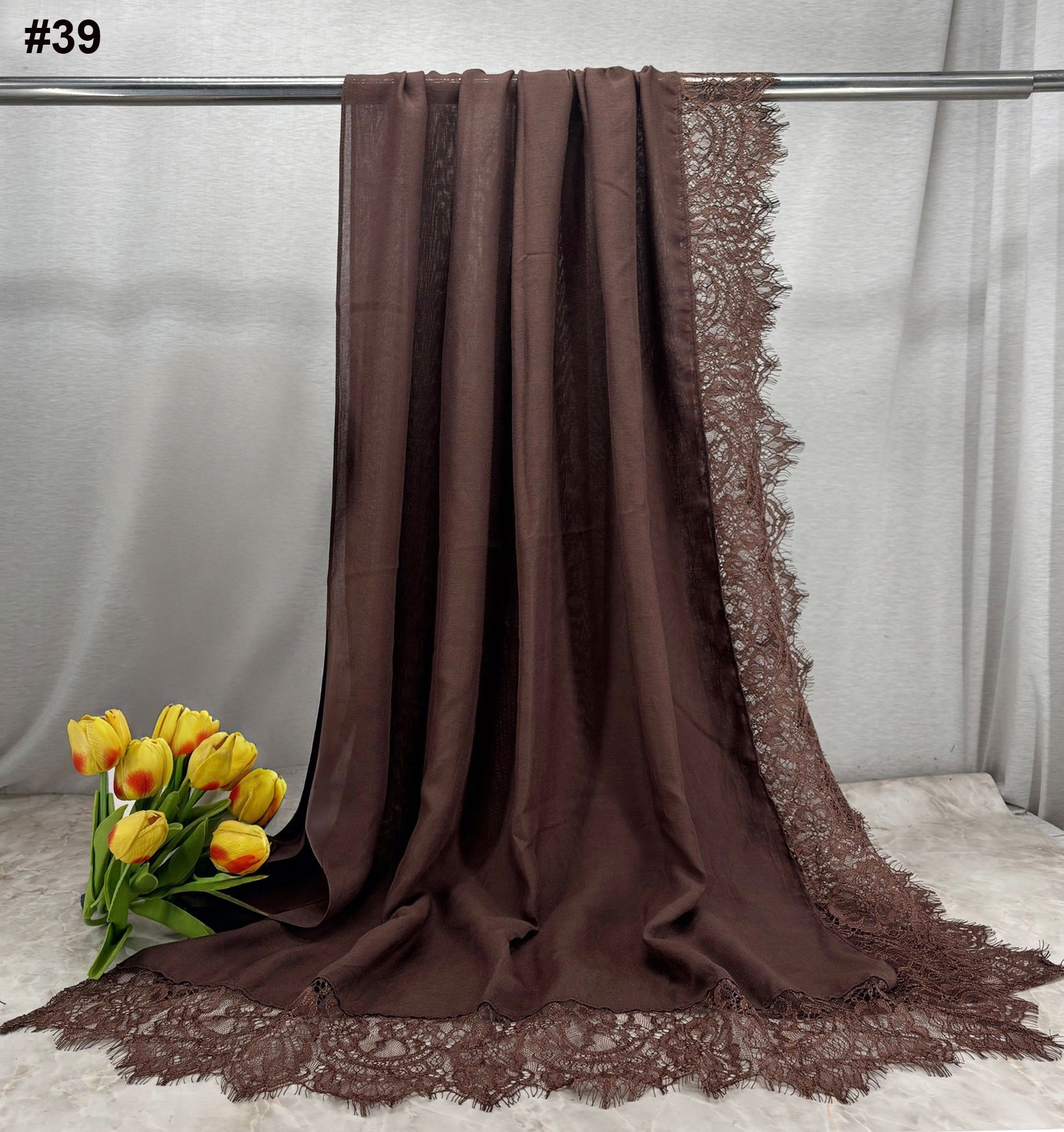 HY004   ELEGANT PLAIN BREATHABLE MODAL HIJAB