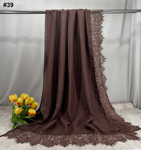 HY004   ELEGANT PLAIN BREATHABLE MODAL HIJAB