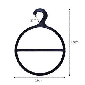 Perchero para bufandas n.° 5508 de 13 cm, para tienda de ropa, perchero de plástico grueso para almacenamiento de bufandas, toallas y ropa