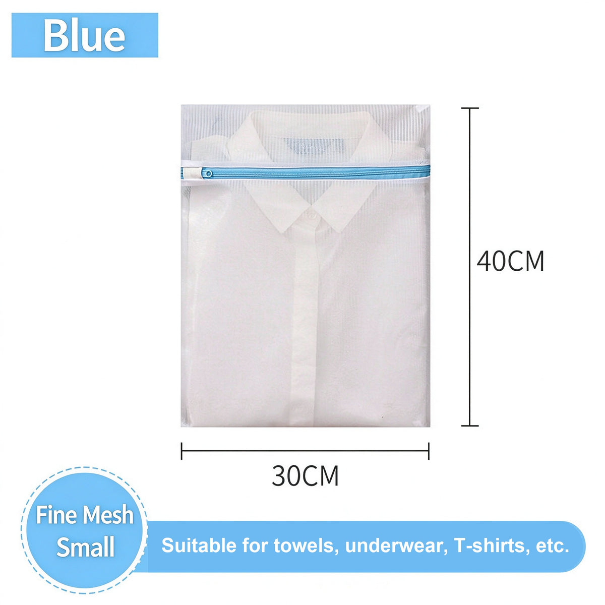 Thickened Chunky Fine Laundry Polyester Mesh Bag - Color Option
