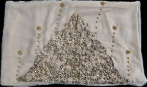 A091  Chiffon beaded hijab(MOQ: 3 pieces）