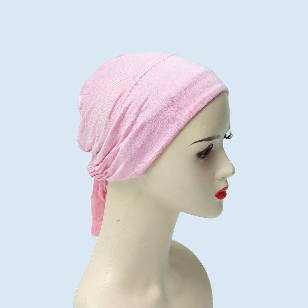 G299 Stretch Mercerized Cotton Lined Cap with Adjustable Strap - MOQ:10