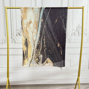 WJ002  Modal printed muslin scarf